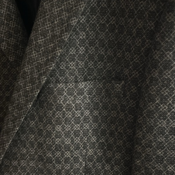 Top man wool print blazer size m , 38. Sport jacket - Picture 2 of 5